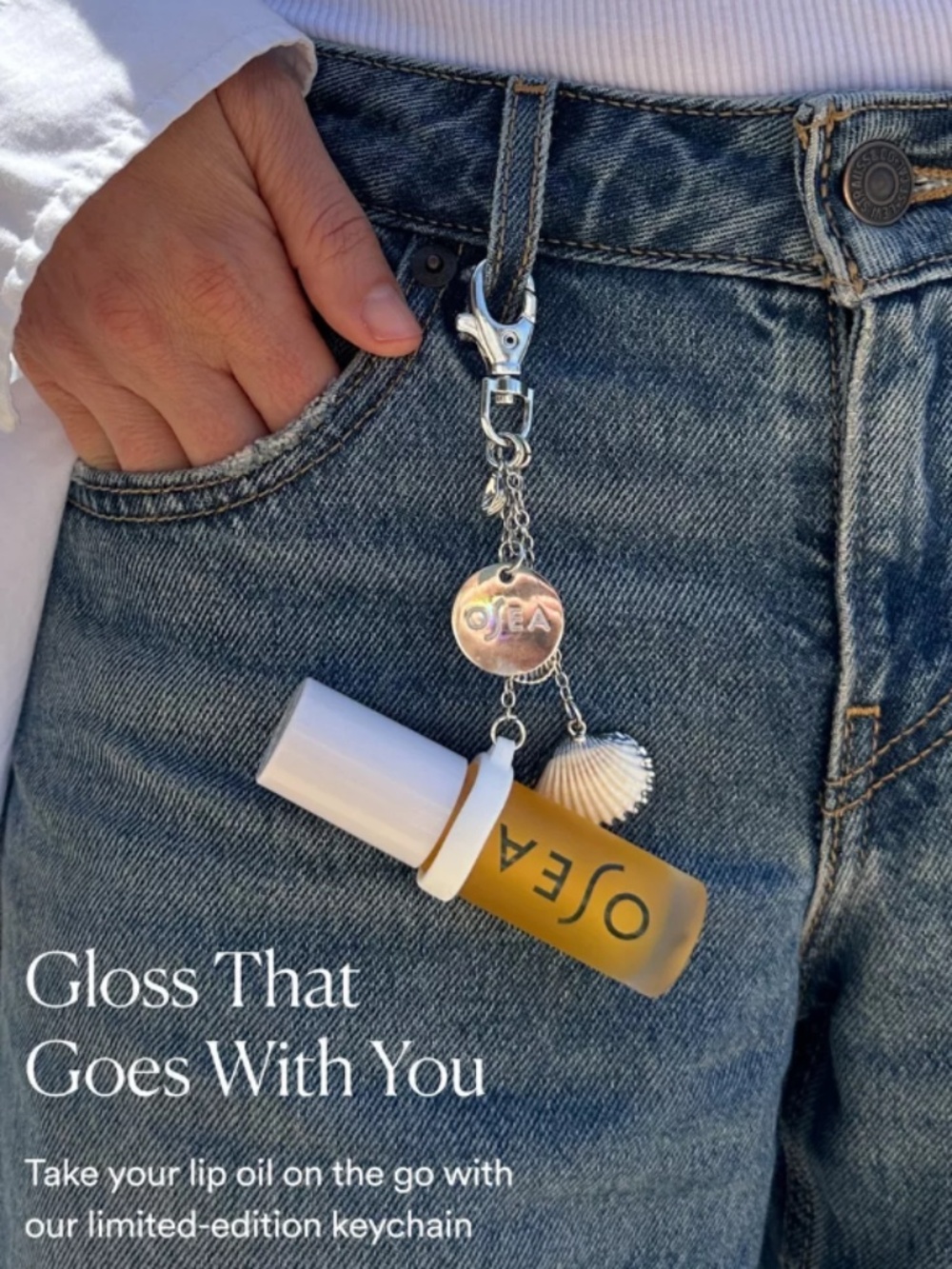Osea On the Go Lip Oil with Keychain